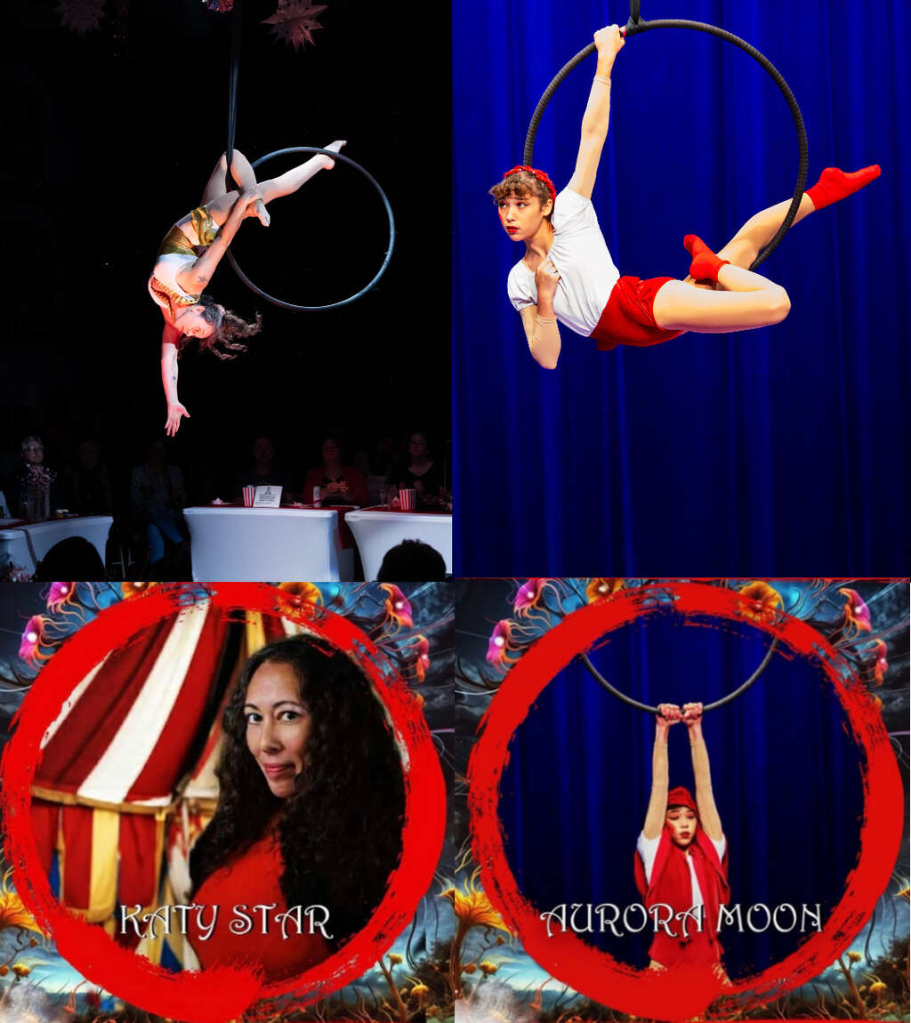 Katy Star and Aurora Moon on Rings